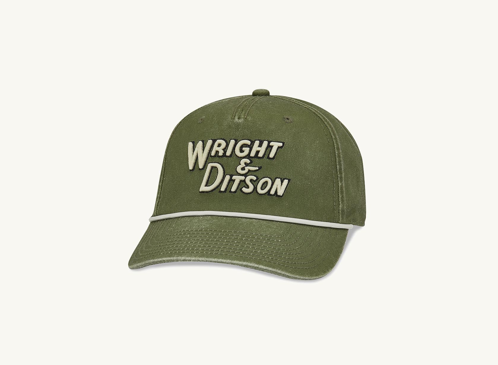 green Wright and Ditson hat