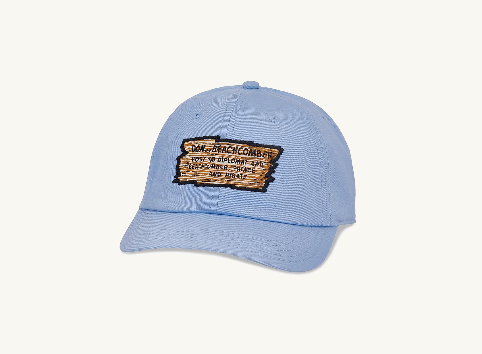 light blue Don the beach comber hat