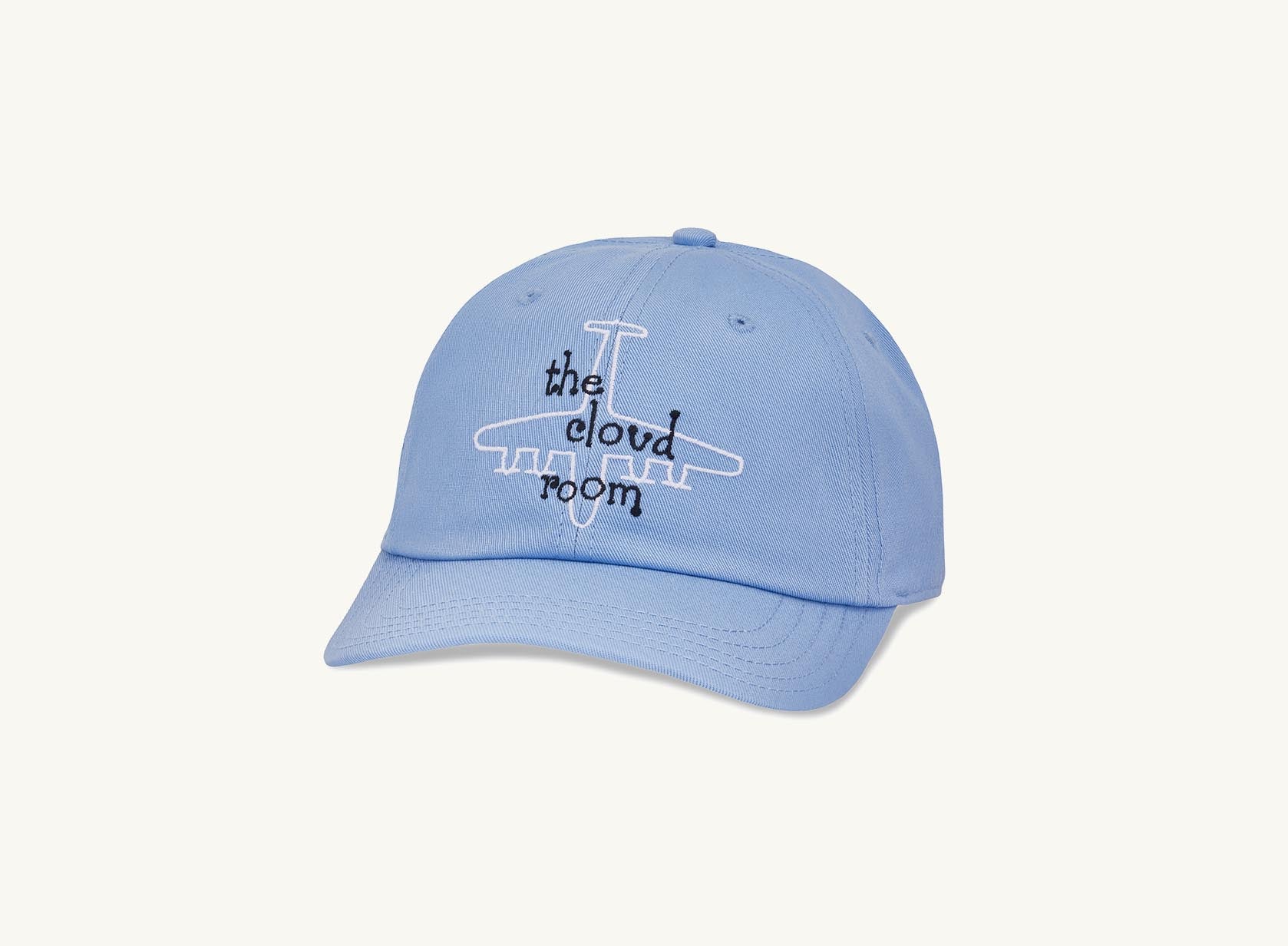 light blue cloud room hat