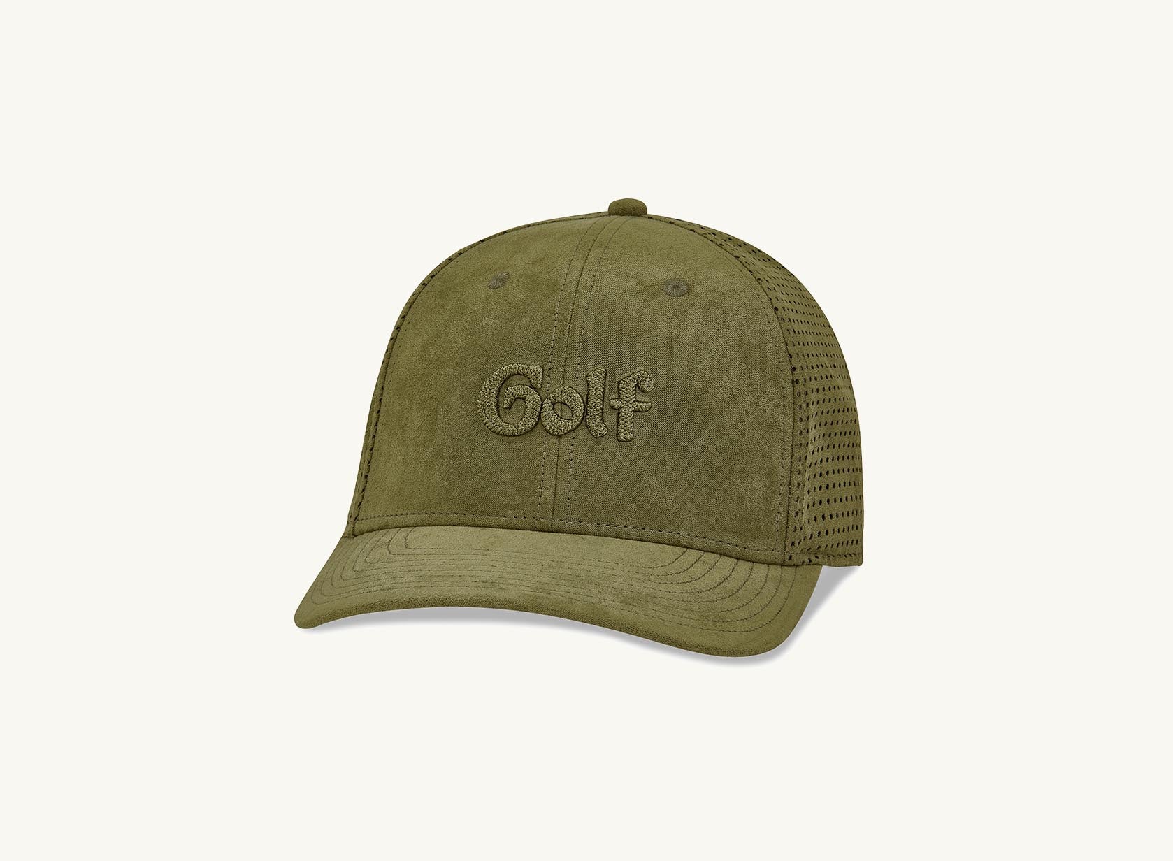 olive golf buxton suede hat