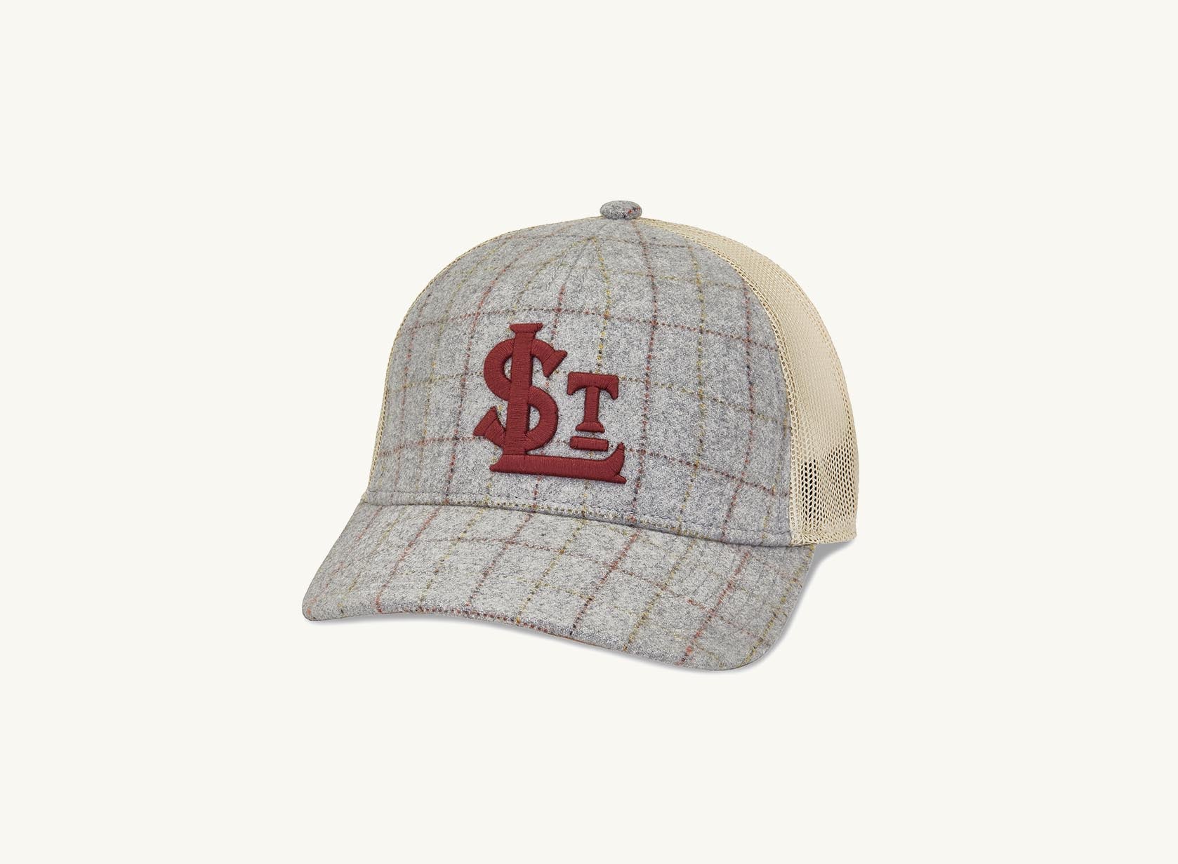 baseball stl windowpane hat