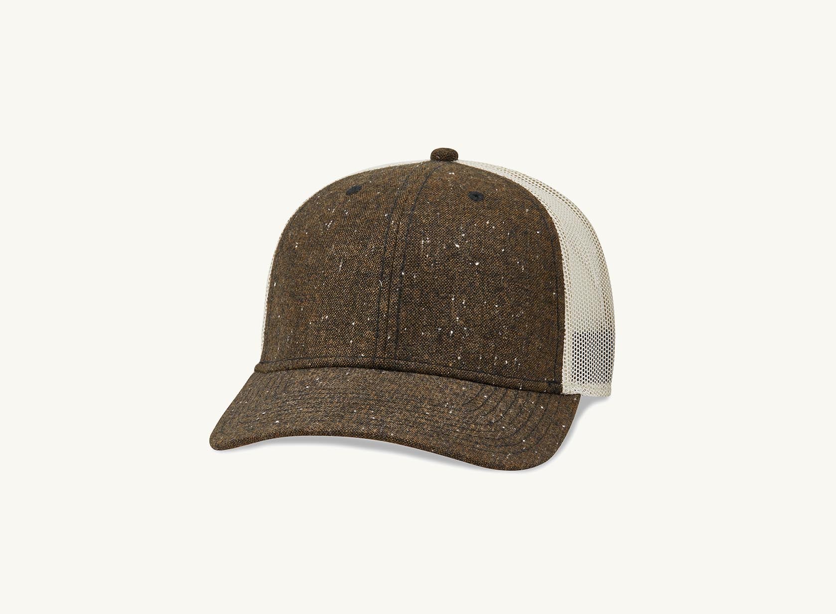 brown fleck hat