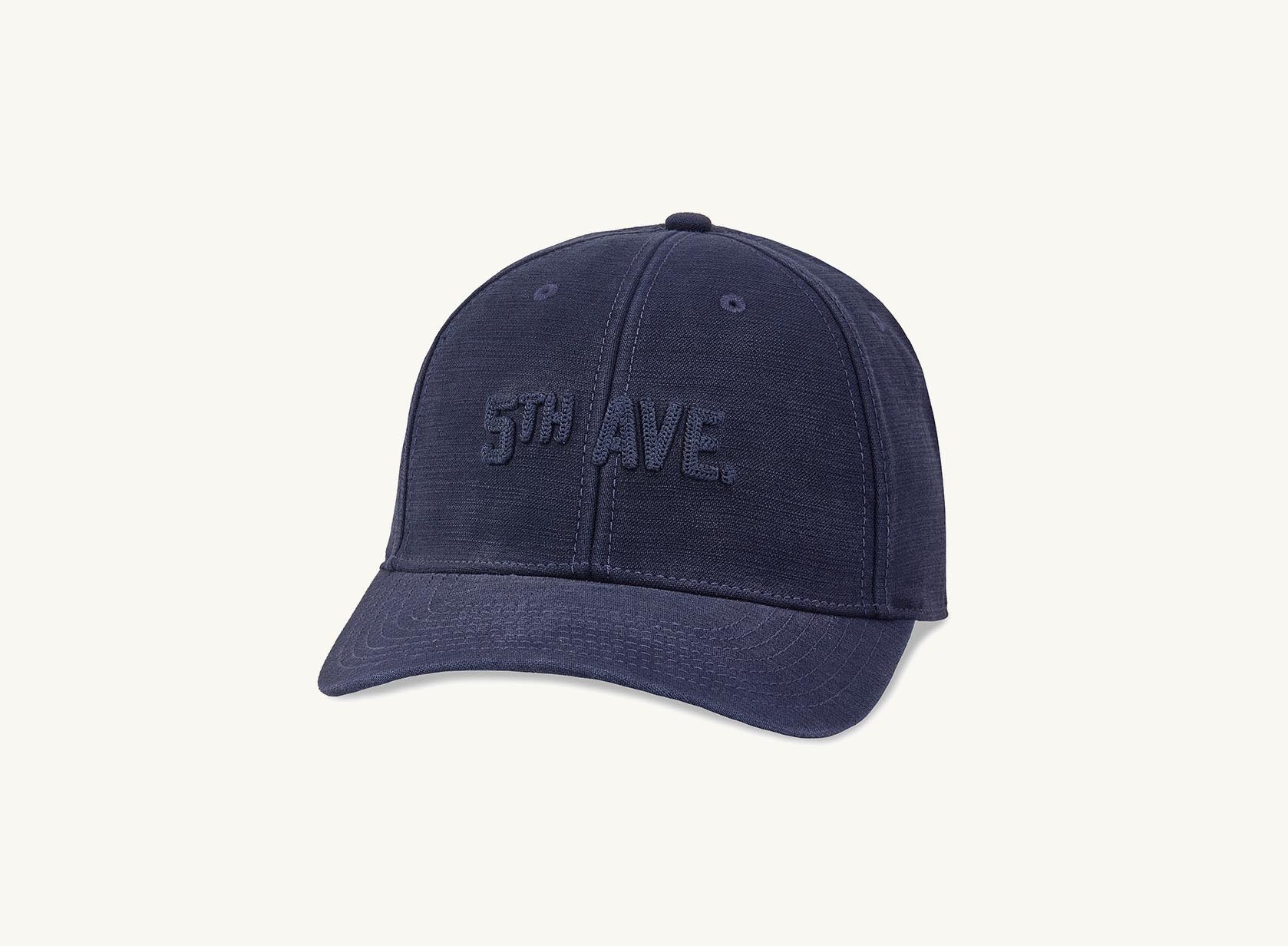 navy 5th ave hat
