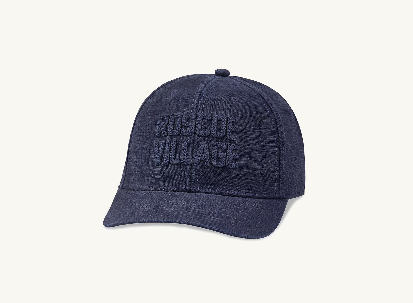 blue roscoe village hat